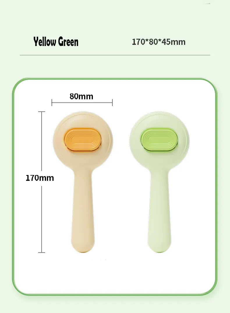 Gentle Cat Grooming Brush — Steel Comb