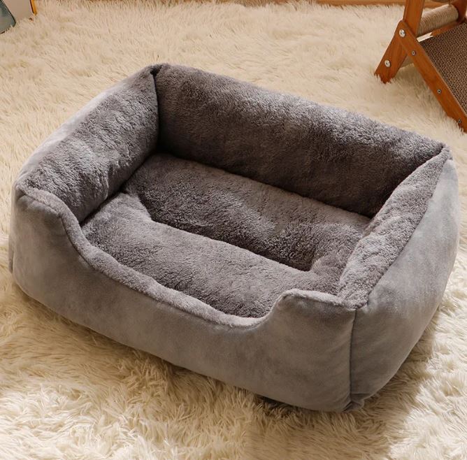 Warm and Cozy Cat Bed — Soft Donut