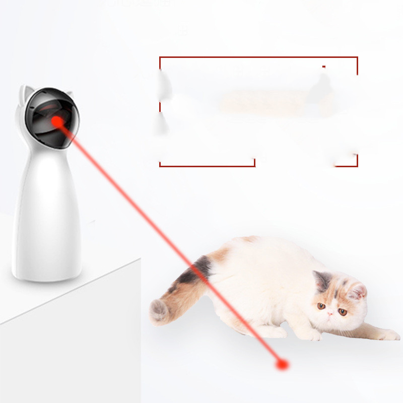Interactive Laser Cat Toy — Auto Play Mode