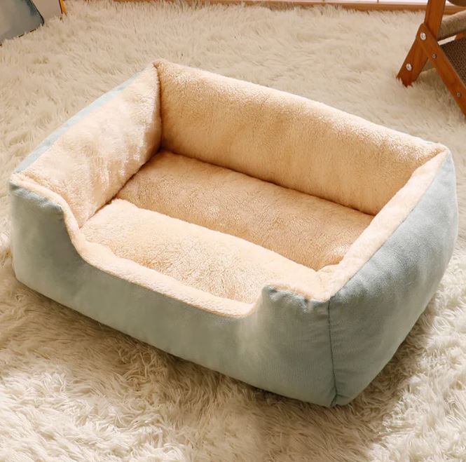 Warm and Cozy Cat Bed — Soft Donut