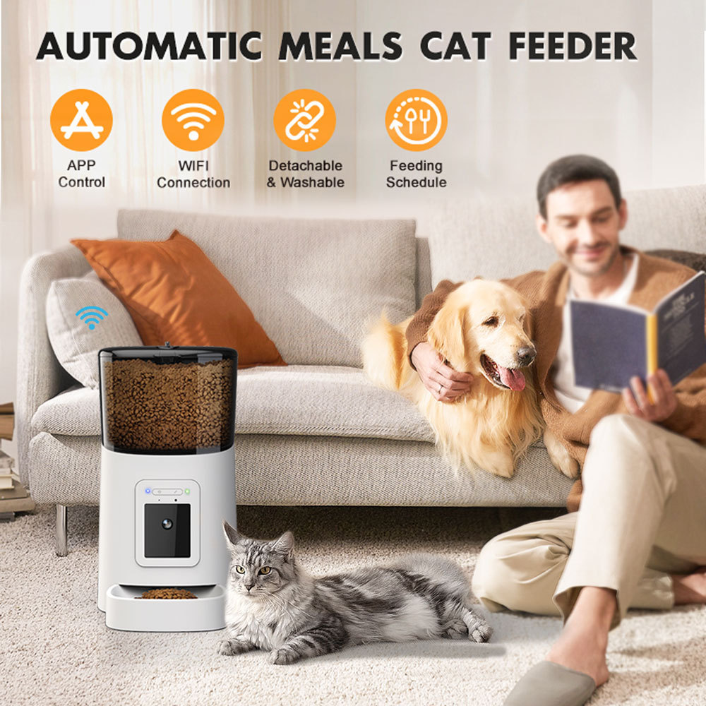 Smart Cat Feeder with Camera