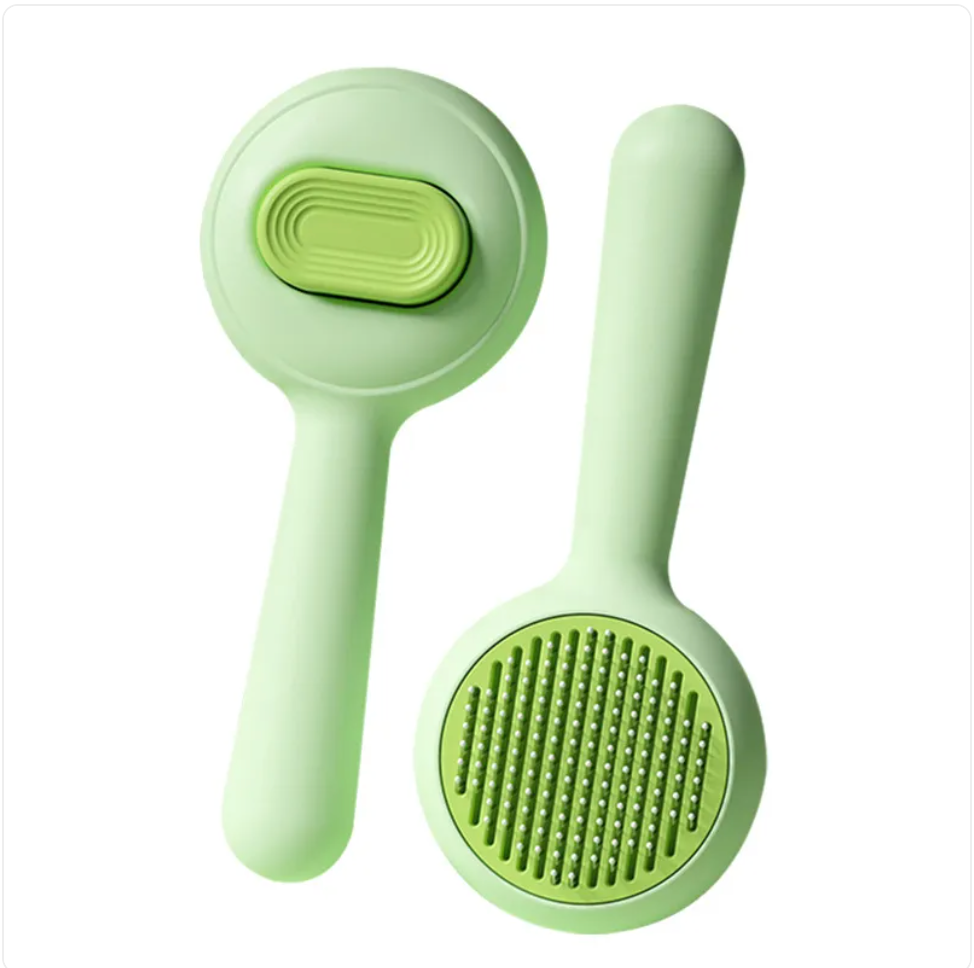 Gentle Cat Grooming Brush — Steel Comb